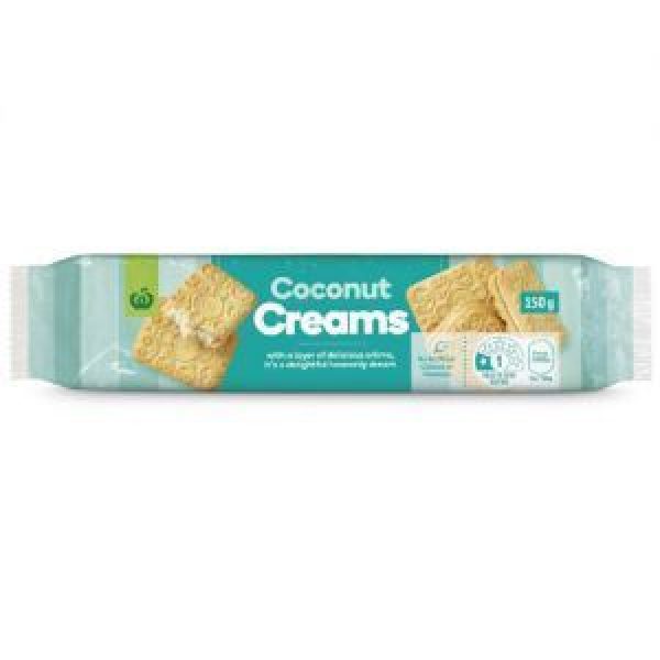 Countdown Creme Filled Coconut Biscuits