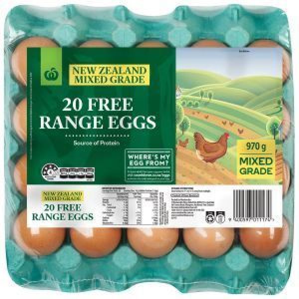 Countdown Eggs 20pk Free Range Mixed Grade Reviews Black Box