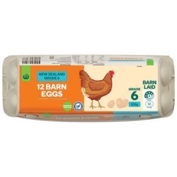 Countdown Eggs Dozen Barn Size 6