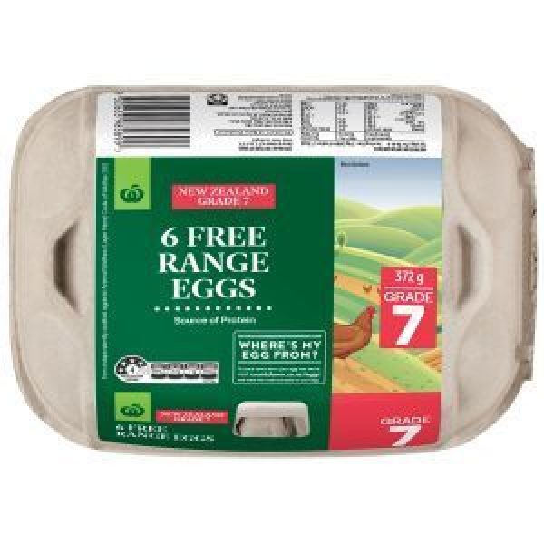 Countdown Eggs Half Dozen Free Range Size 7 Reviews Black Box