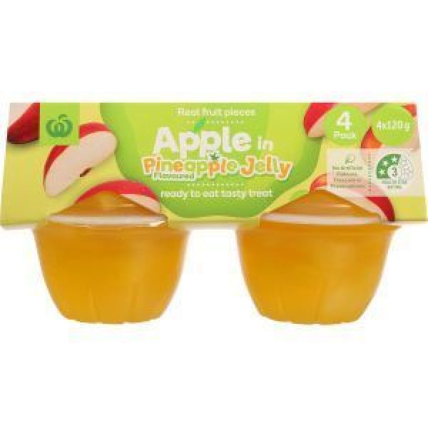 Countdown Fruit Snack Apple In Pineapple Jelly 480g