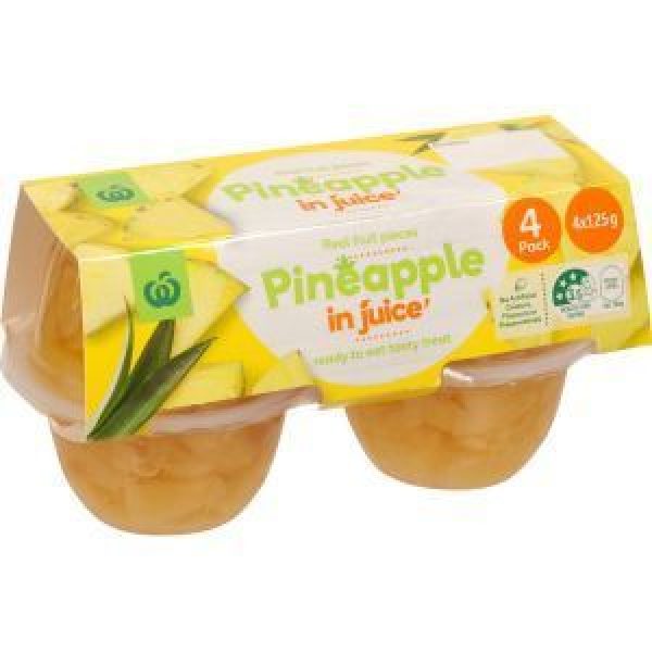 Countdown Fruit Snack Pineapple In Juice