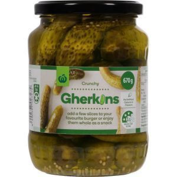 Countdown Gherkins Green