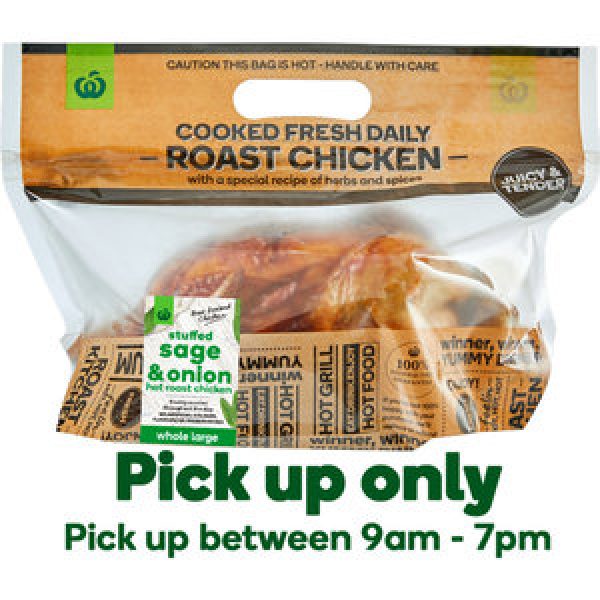 Countdown Hot Roast Chicken Sage & Onion