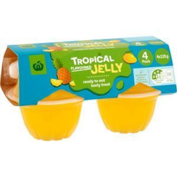 Countdown Jelly Tropical Flavoured 120g