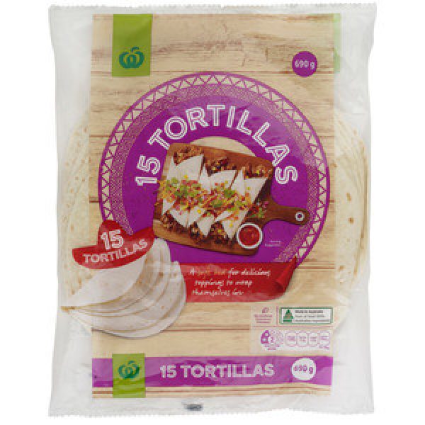 Countdown Mexican Tortillas Burrito 690g