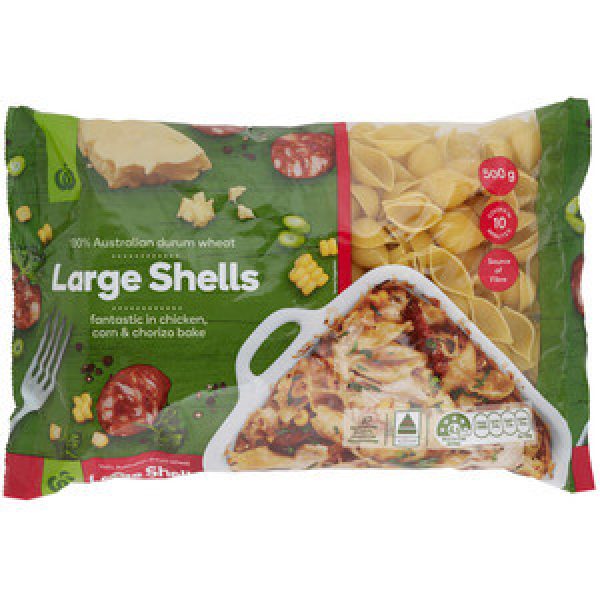 Countdown Pasta Shells Large