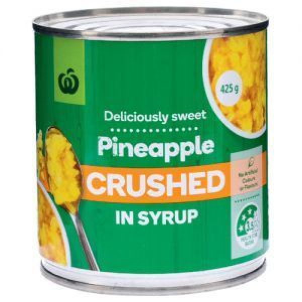 Countdown Pineapple Crushed In Syrup