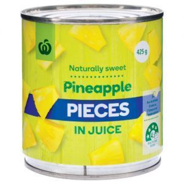 Countdown Pineapple Pieces In Natural Juice