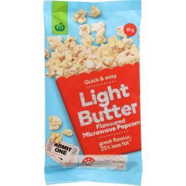 Countdown Popcorn Microwave Light Butter