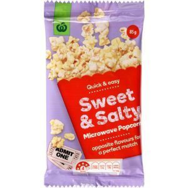 Countdown Popcorn Microwave Sweet & Salty Reviews Black Box