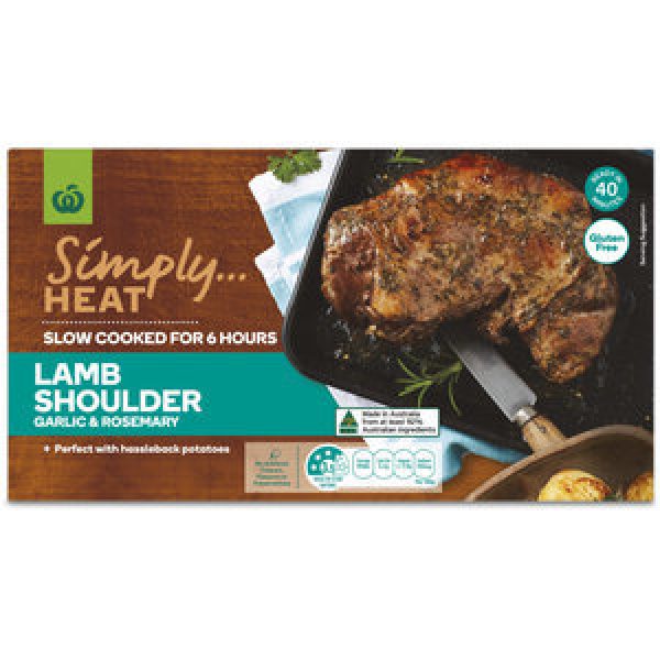 Countdown Simply Heat Lamb Shoulder Garlic & Rosemary