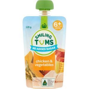 Countdown Smiling Tums Baby Food Chicken & Vegetables