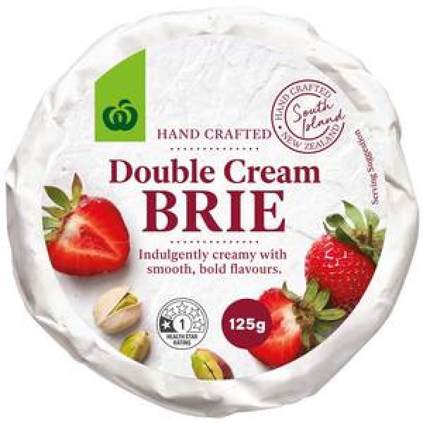 Countdown Soft White Cheese Double Cream Brie Wheel