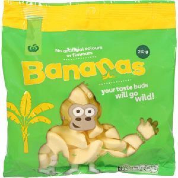 Countdown Sweets Bananas