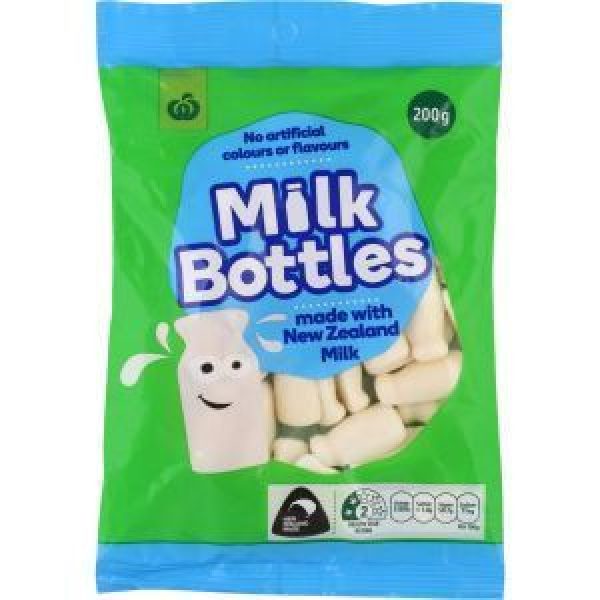 Countdown Sweets Milk Bottles