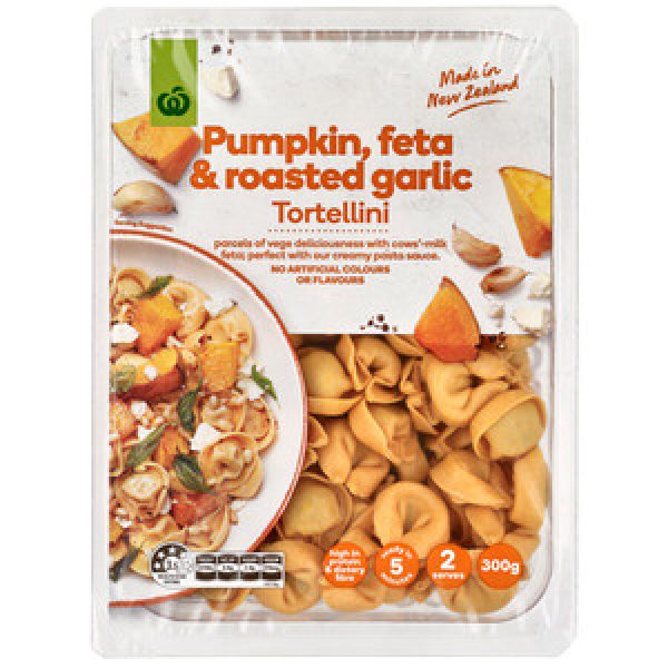Countdown Tortellini Chilled Filled Pasta Pumpkin Feta Garlic Tortellini
