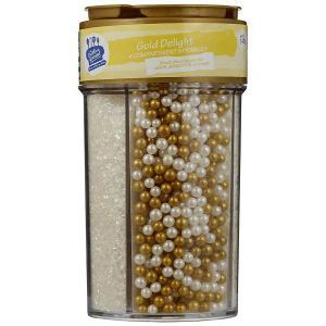 Creative Kitchen Sprinkles 4 Gold Compartments Reviews - Black Box