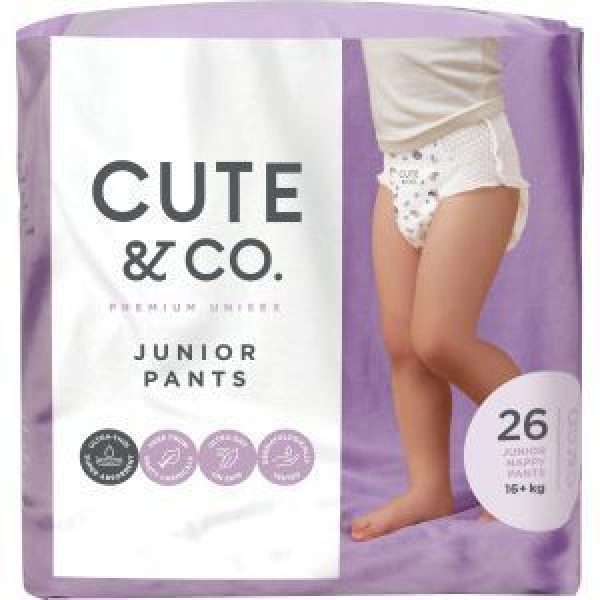 Cute & Co Nappy Pants Junior 16kgs And Over