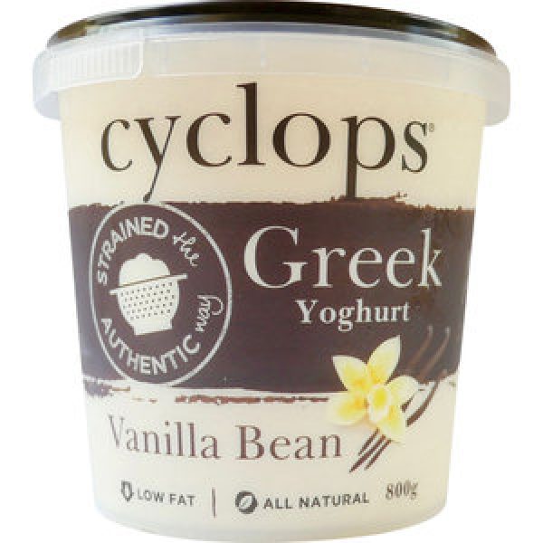 Cyclops Greek Yoghurt Tub Vanilla Bean