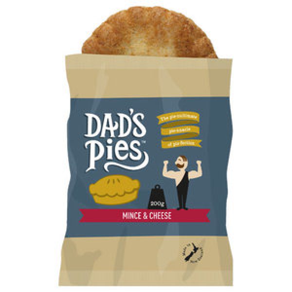 Dad’s Pies Chilled Single Pie Mince & Cheese