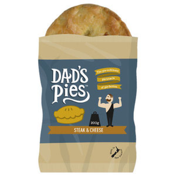Dad’s Pies Chilled Single Pie Steak & Cheese
