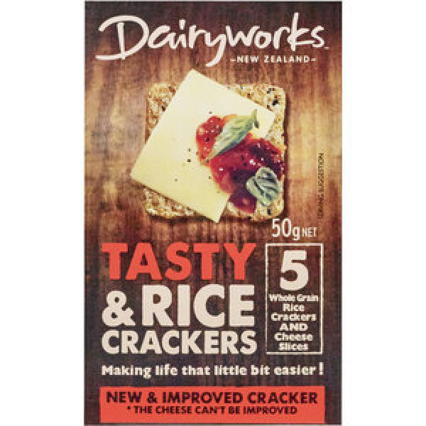 Dairyworks Cheese & Crackers Tasty