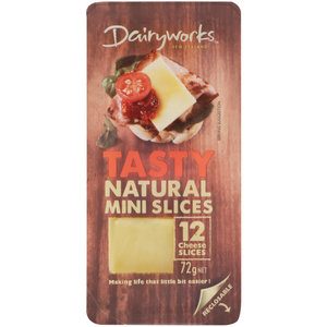 Dairyworks Cheese Slices Tasty Mini