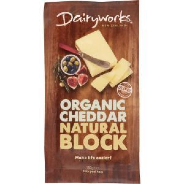 Dairyworks Organic Cheese Natural Cheddar