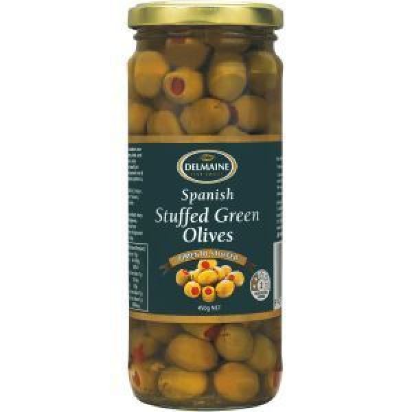 Delmaine Olives Stuffed Green