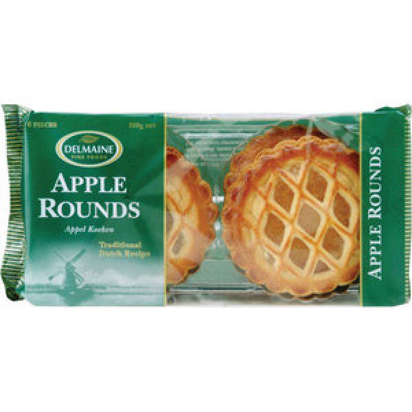 Delmaine Tarts Apple Rounds