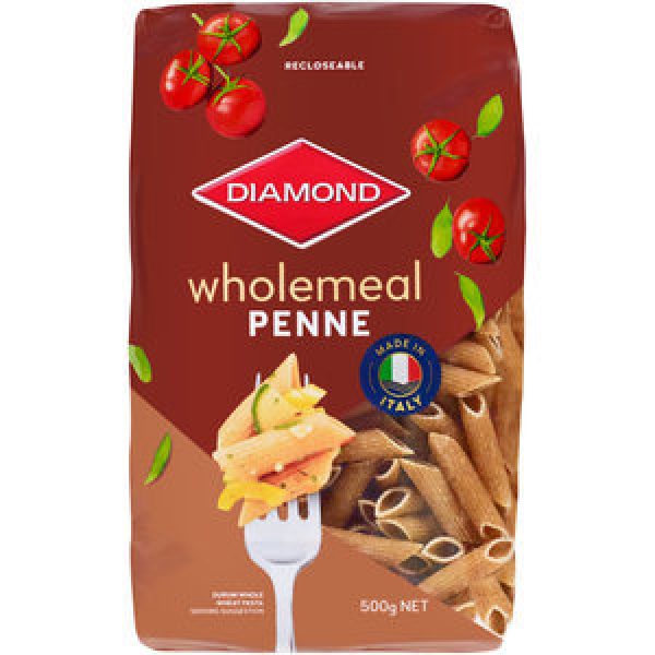 Diamond Pasta Penne Wholemeal