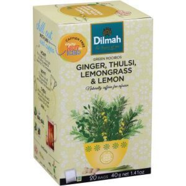 Dilmah Fruit Tea Ginger Thulsi Lemongrass Lemon