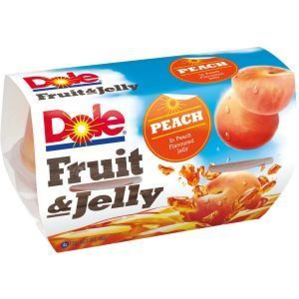 Dole Fruit & Jelly Fruit Snack Peach 492g