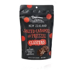 Donovans Chocolates Salted Caramel Pretzel Cluster