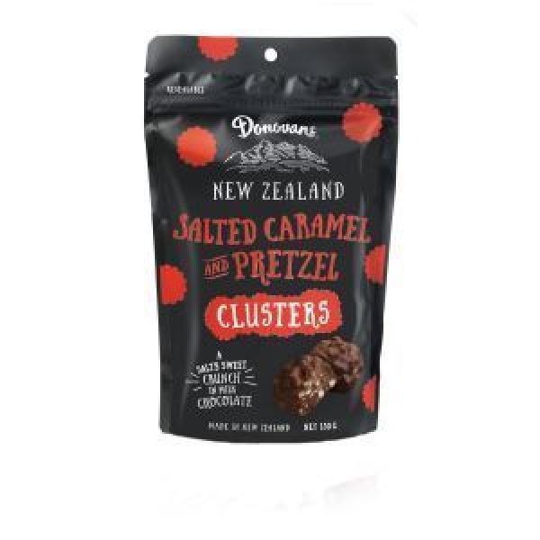 Donovans Chocolates Salted Caramel Pretzel Cluster