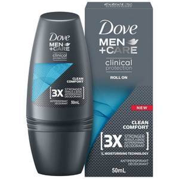 Dove Men Clinical Roll On Clean Comfort