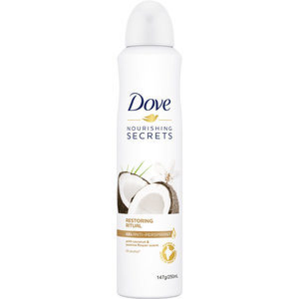 Dove Nourishing Secrets Female Bodyspray Coconut & Jasmine