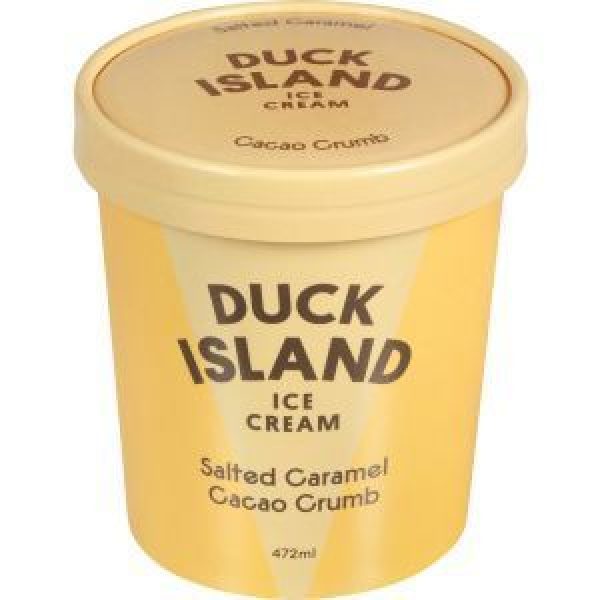 Duck Island Ice Cream Salted Caramel & Cacao Crumb