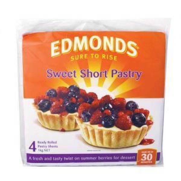 Edmonds Sweet Short Pastry 1kg