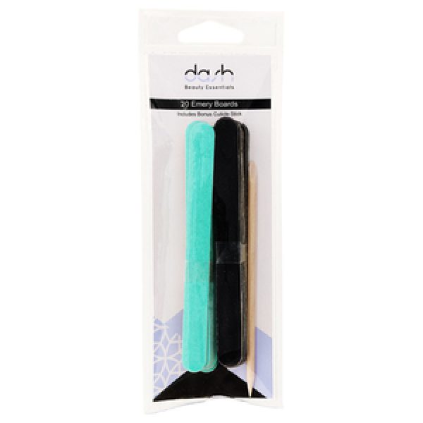 Emery Boards Nail File With Cuticle Stick