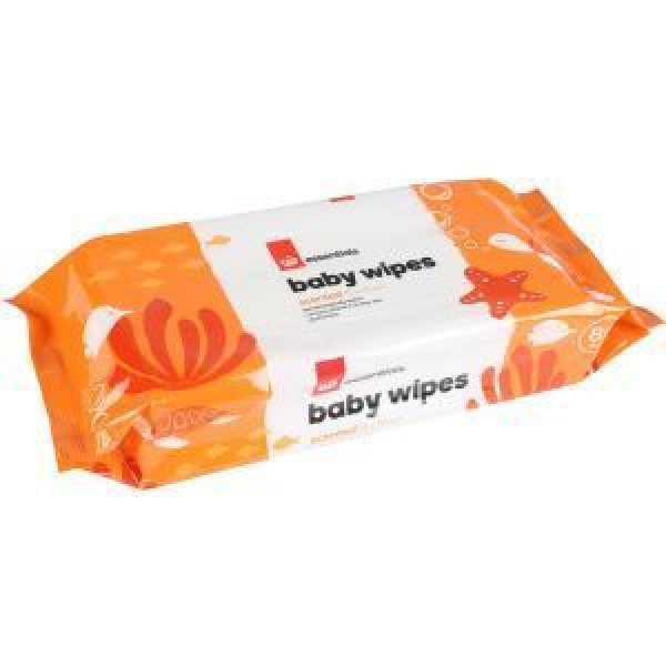Essentials Baby Wipes Scented