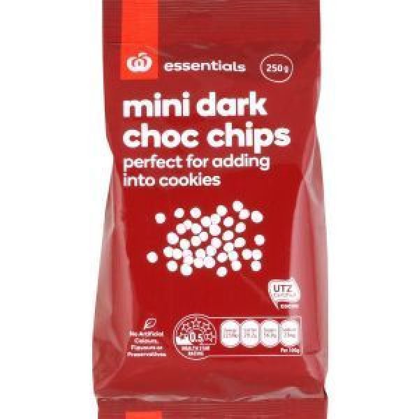 Essentials Choc Chips Dark