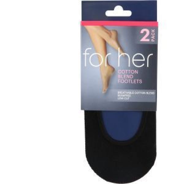 Essentials Footlet Black One Size