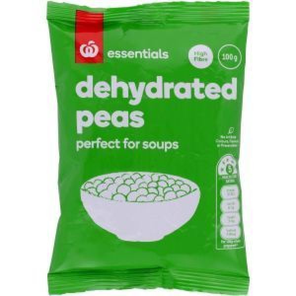Essentials Peas Dehydrated