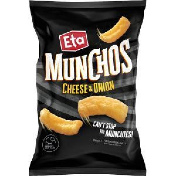 Eta Munchos Corn Snacks Cheese & Onion