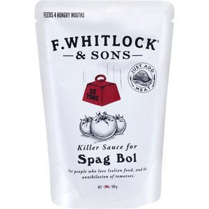 F Whitlock & Sons Cook In Sauce Spag Bol