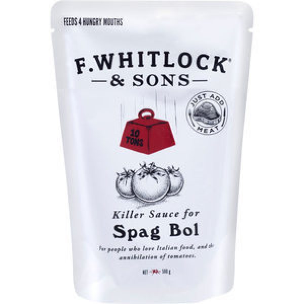 F Whitlock & Sons Cook In Sauce Spag Bol