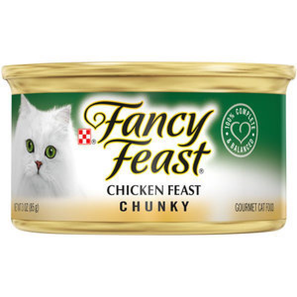 Fancy Feast Cat Food Chunky Chicken Feast