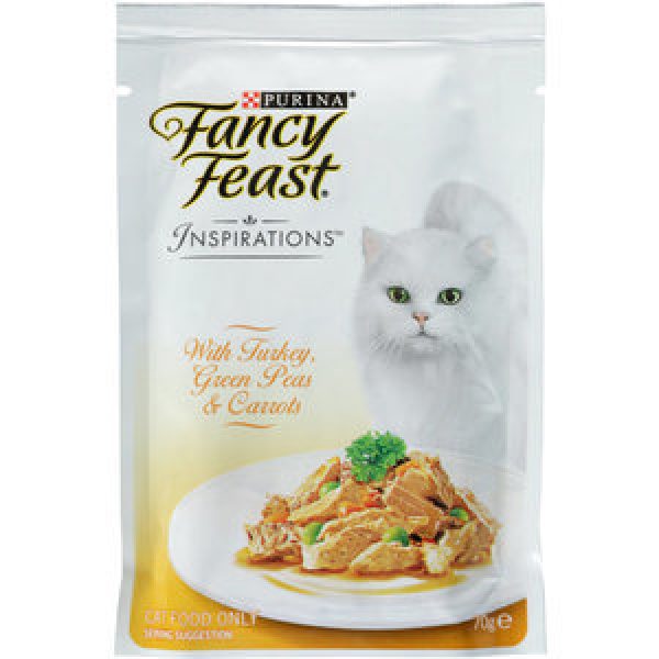 Fancy Feast Inspirations Cat Food Turkey Pasta & Beans